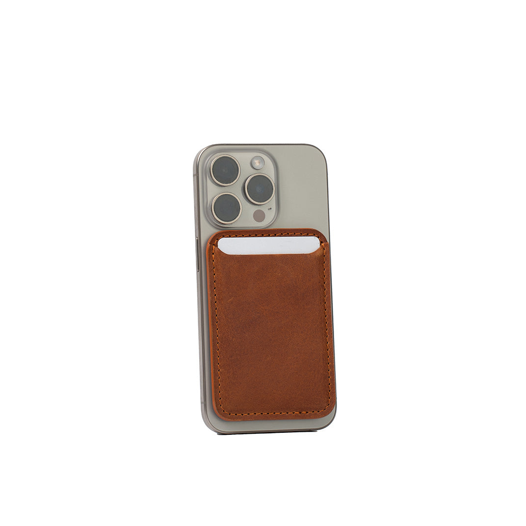 Full-Grain Leather Wallet compatible with MagSafe - Classic